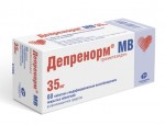 Депренорм МВ, таблетки с пролонгированным высвобождением покрытые пленочной оболочкой 35 мг 60 шт