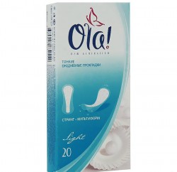 Прокладки женские ежедневные Ola лайт мультиформ 20 шт.