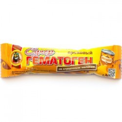 Гематоген Супер ореховый со сгущенным молоком 35 г