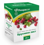 Брусники лист, 25 г 1 шт Чайный напиток серии Дары природы
