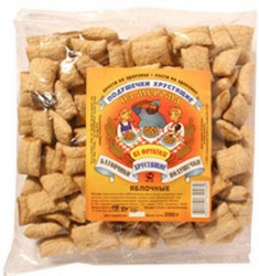 Подушечки хрустящие 200 г Из Мурома яблочные на фруктозе