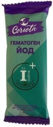 Гематоген Coriota русский с йодом