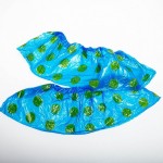 Бахилы полиэтиленовые, Март 2.2 г 1 шт 30 мкм детские стандарт пара синие с рисунком в индивид. упак.