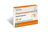 Лерканидипин-СЗ, табл. п/о пленочной 20 мг №30