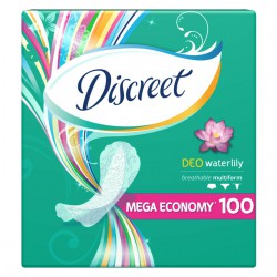 Прокладки женские ежедневные Discreet Део водная лилия 100 шт.